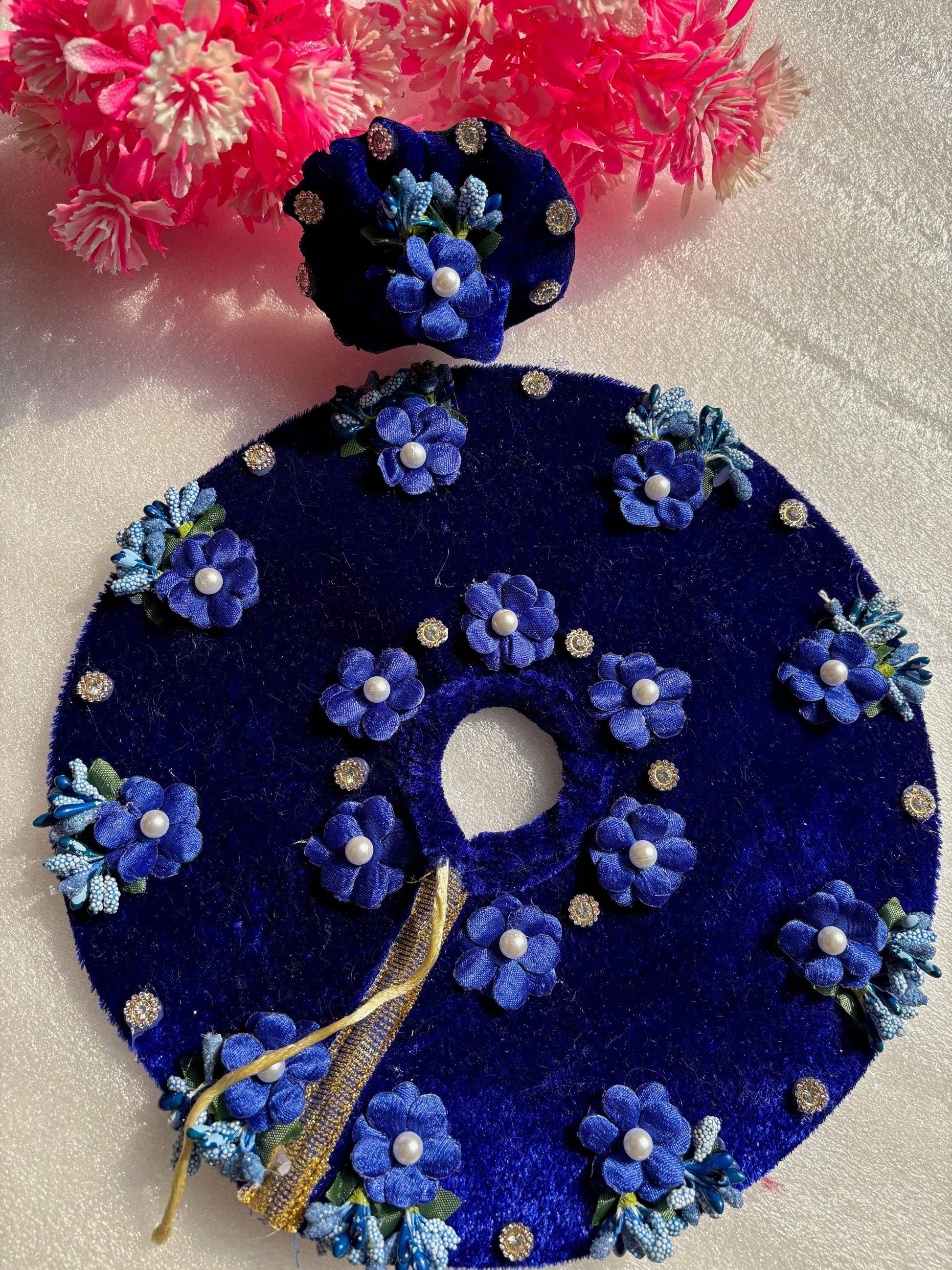 Laddu gopal festive special heavy dress with pagdi - Vrindahaat