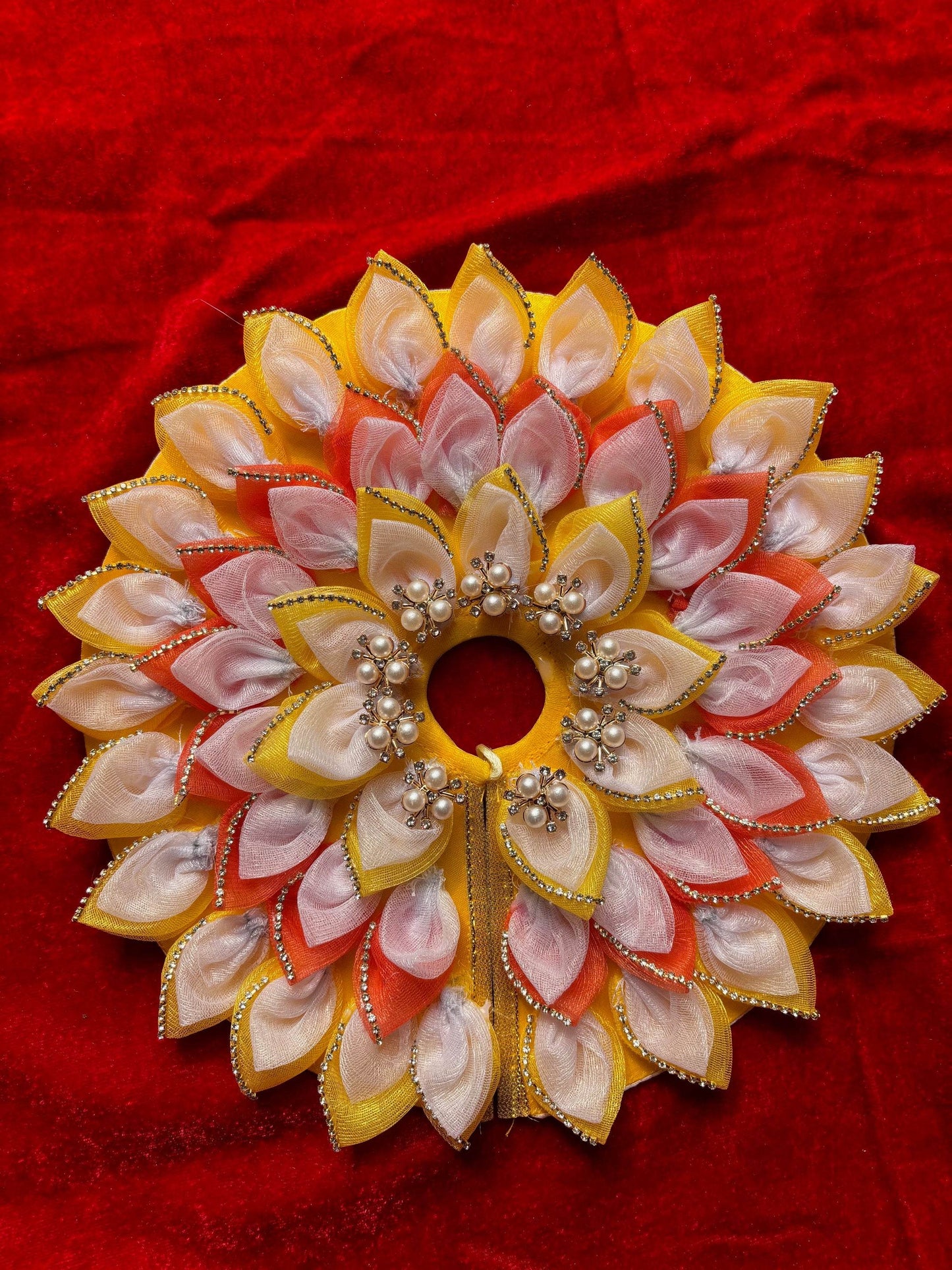 festive special heavy dress with pagdi - Vrindahaat