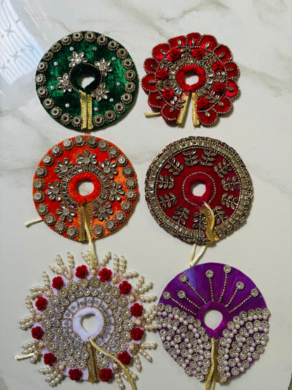 Combo pack of 6 dresses with pagdi