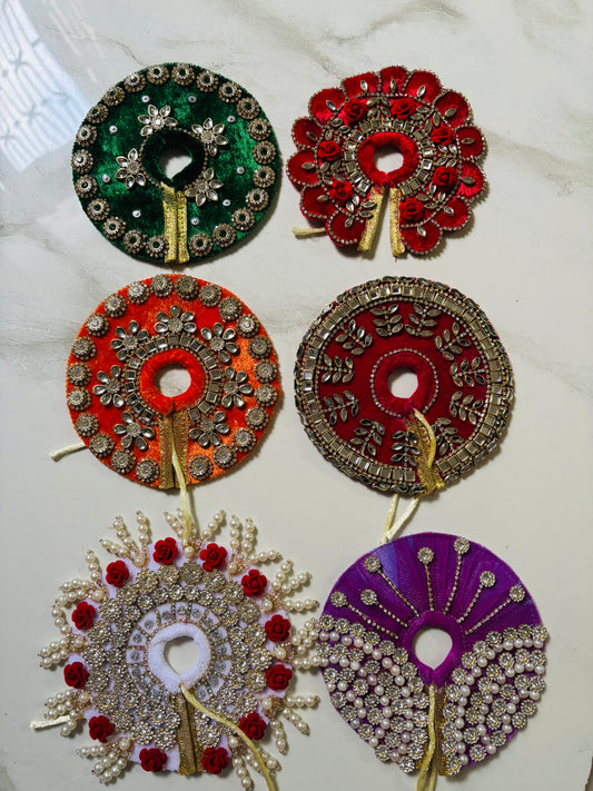 Combo pack of 6 dresses with pagdi