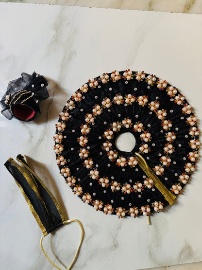 Black dress for laddu gopal ji