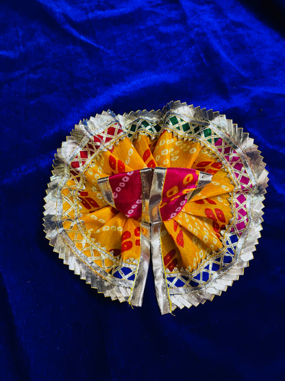 Multi color bandhej Daily Wear Dress without Pagdi | Vrindahaat