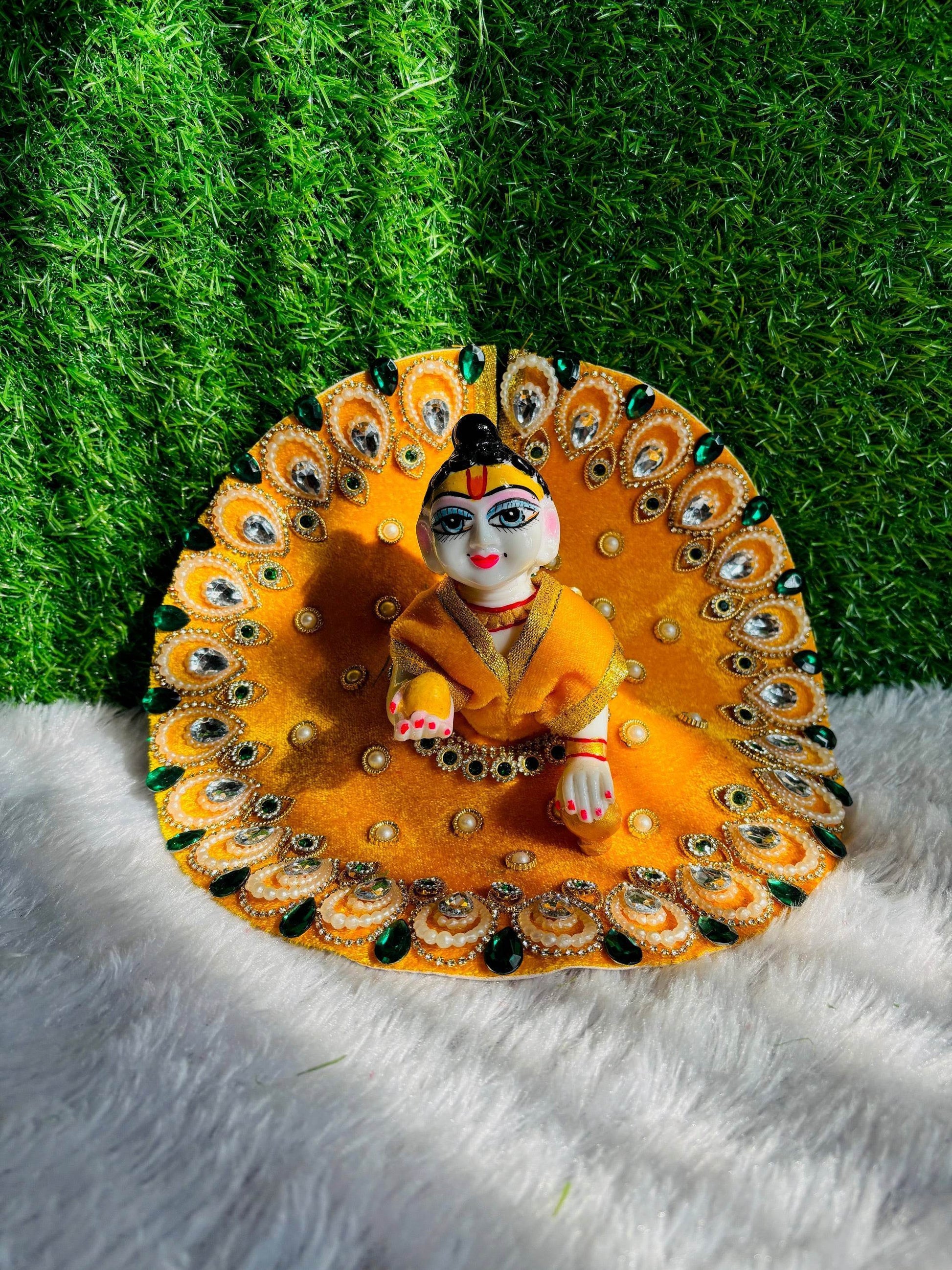 Velvet laddu gopal poshak 5 - Vrindahaat