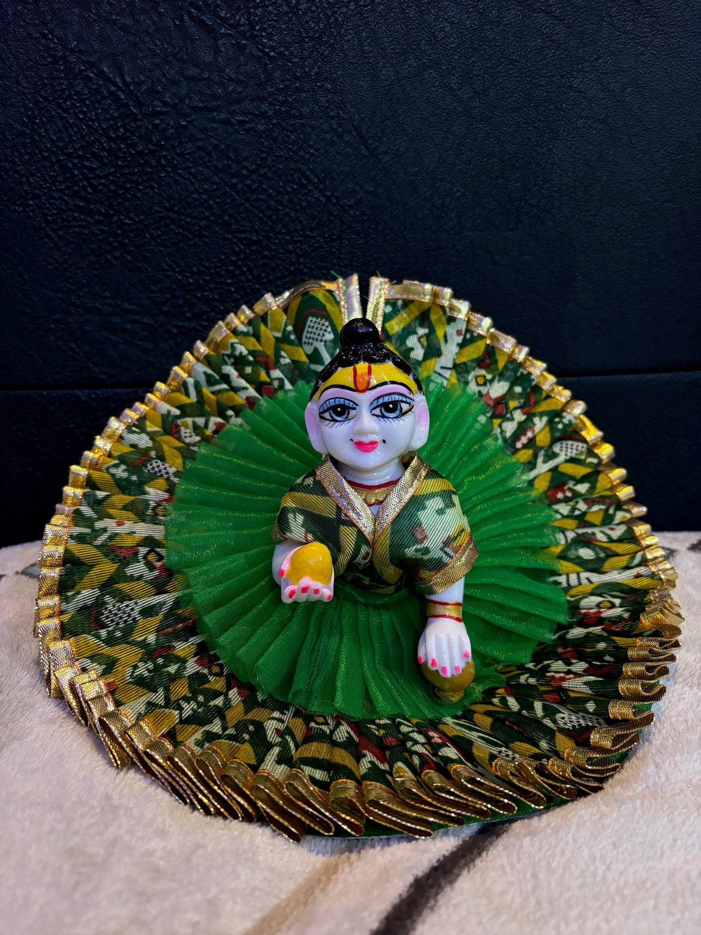 Fancy green dress daily wear without pagdi - Vrindahaat