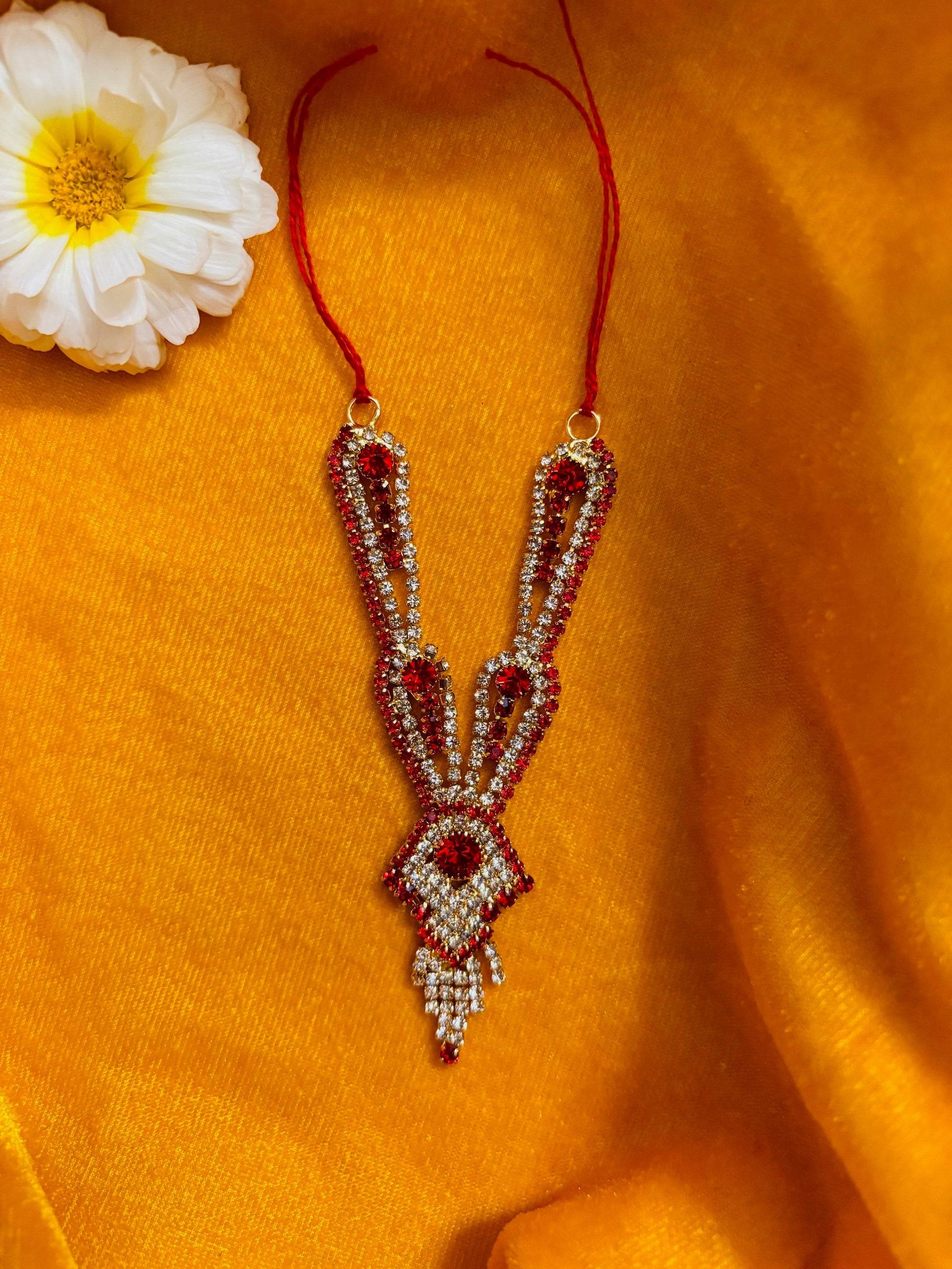Long heavy necklace/Haar for gopala - Vrindahaat
