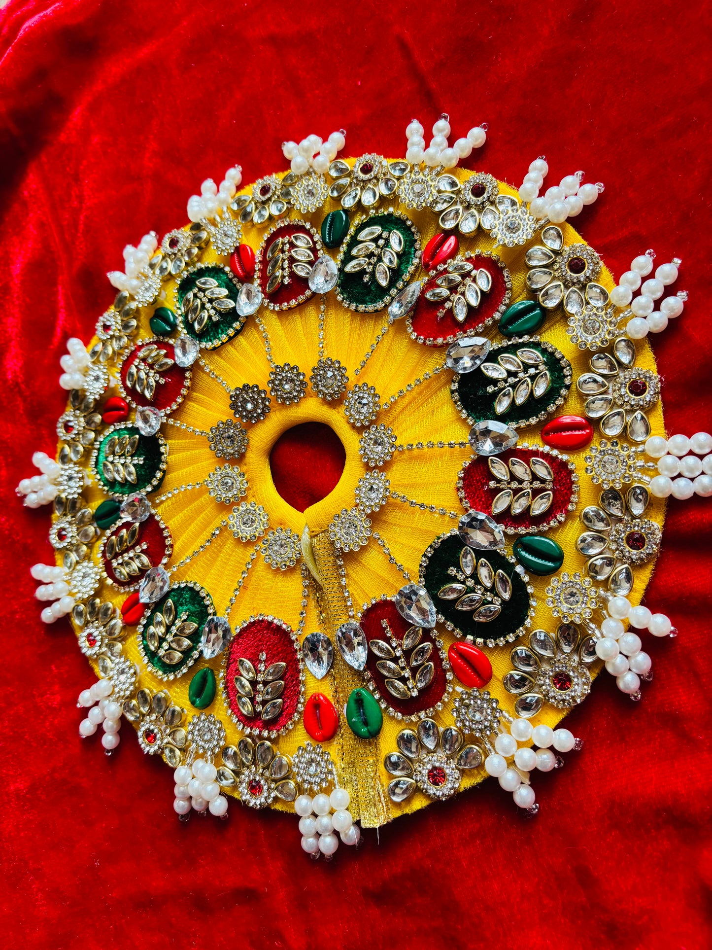 Heavy yellow Dress with Pagdi | Vrindahaat