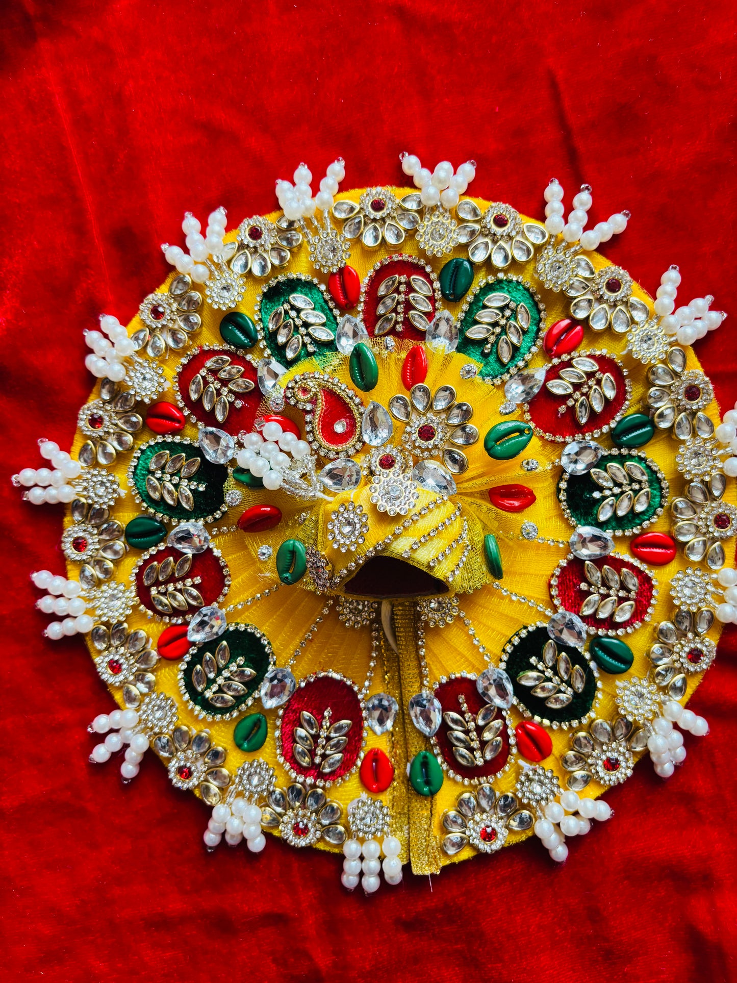 Heavy yellow Dress with Pagdi | Vrindahaat