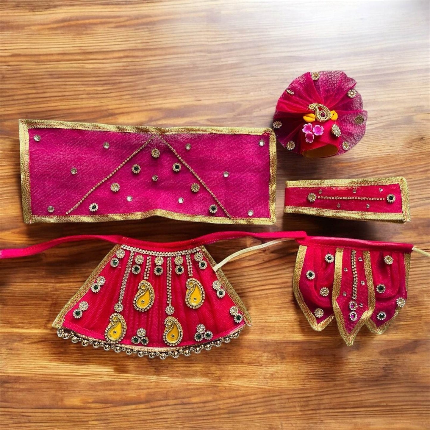  Beautiful Radha Krishna Poshak for Laddu Gopal Ji - Vrindahaat
