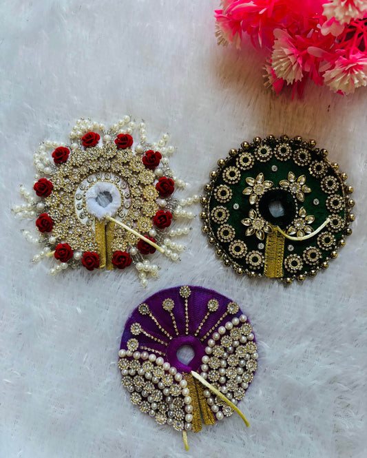 Designer Laddu Gopal Dress Combo – Heavy Embroidery