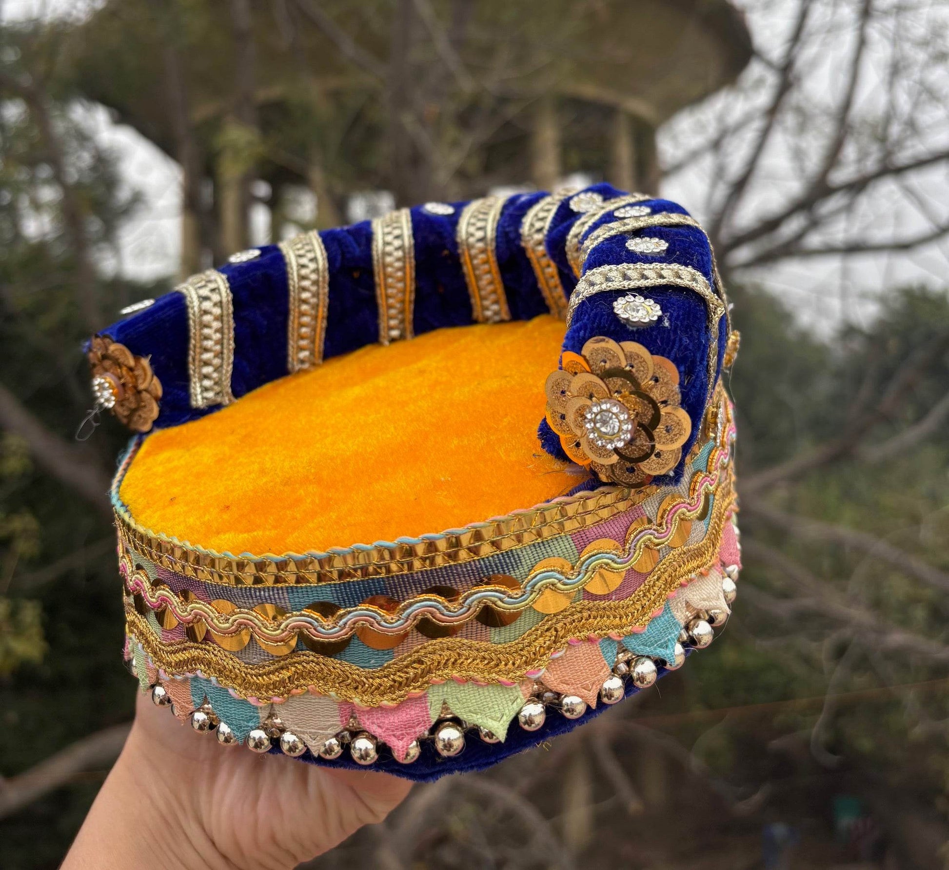  Decorative Seat for Kanha Ji Pooja