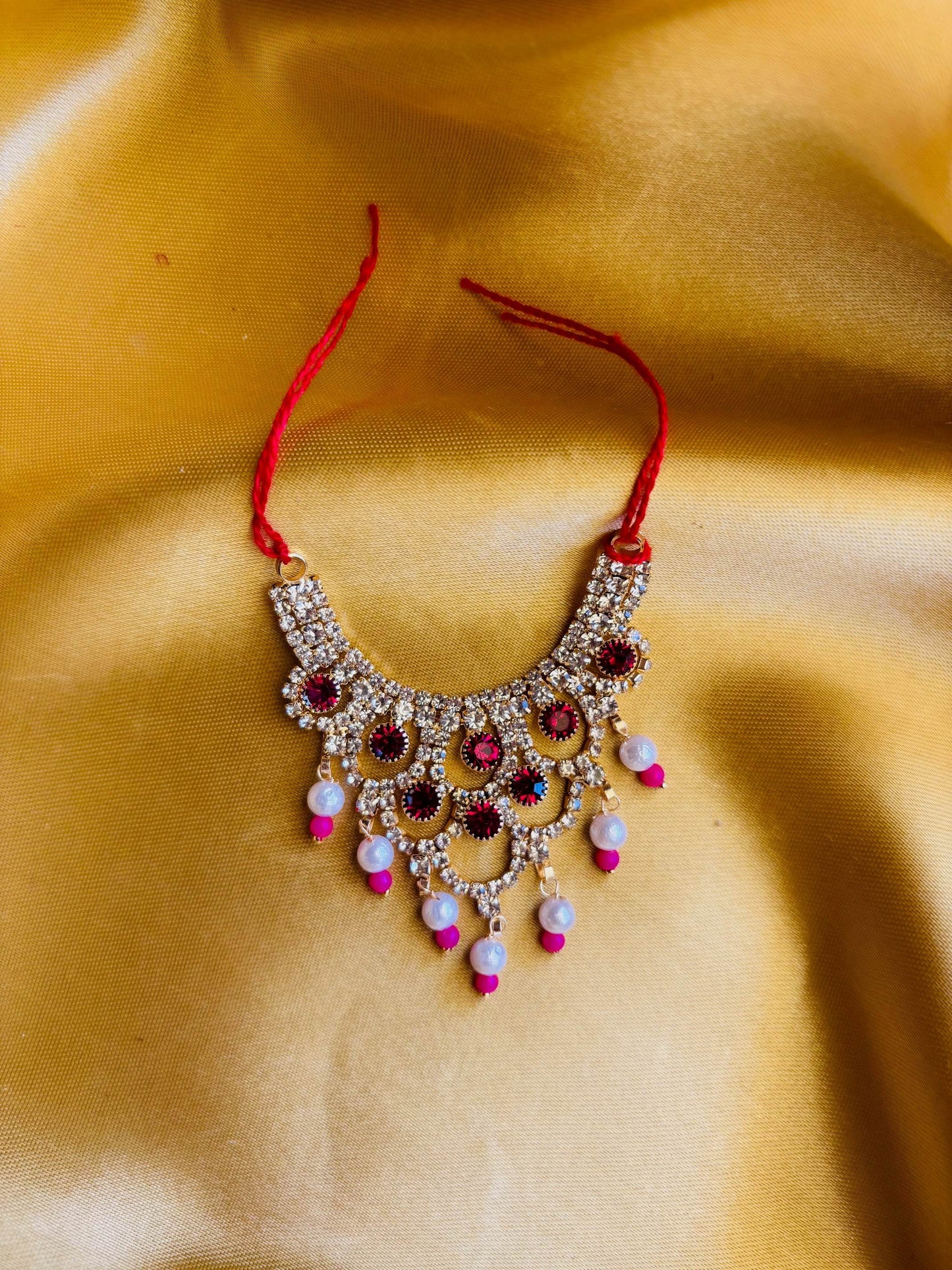 metal necklace for laddu gopal - Vrindahaat