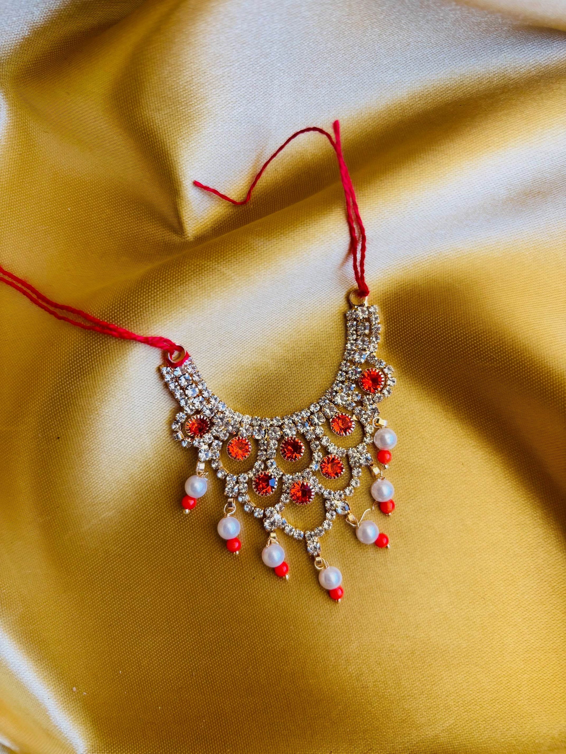 metal necklace for laddu gopal - Vrindahaat