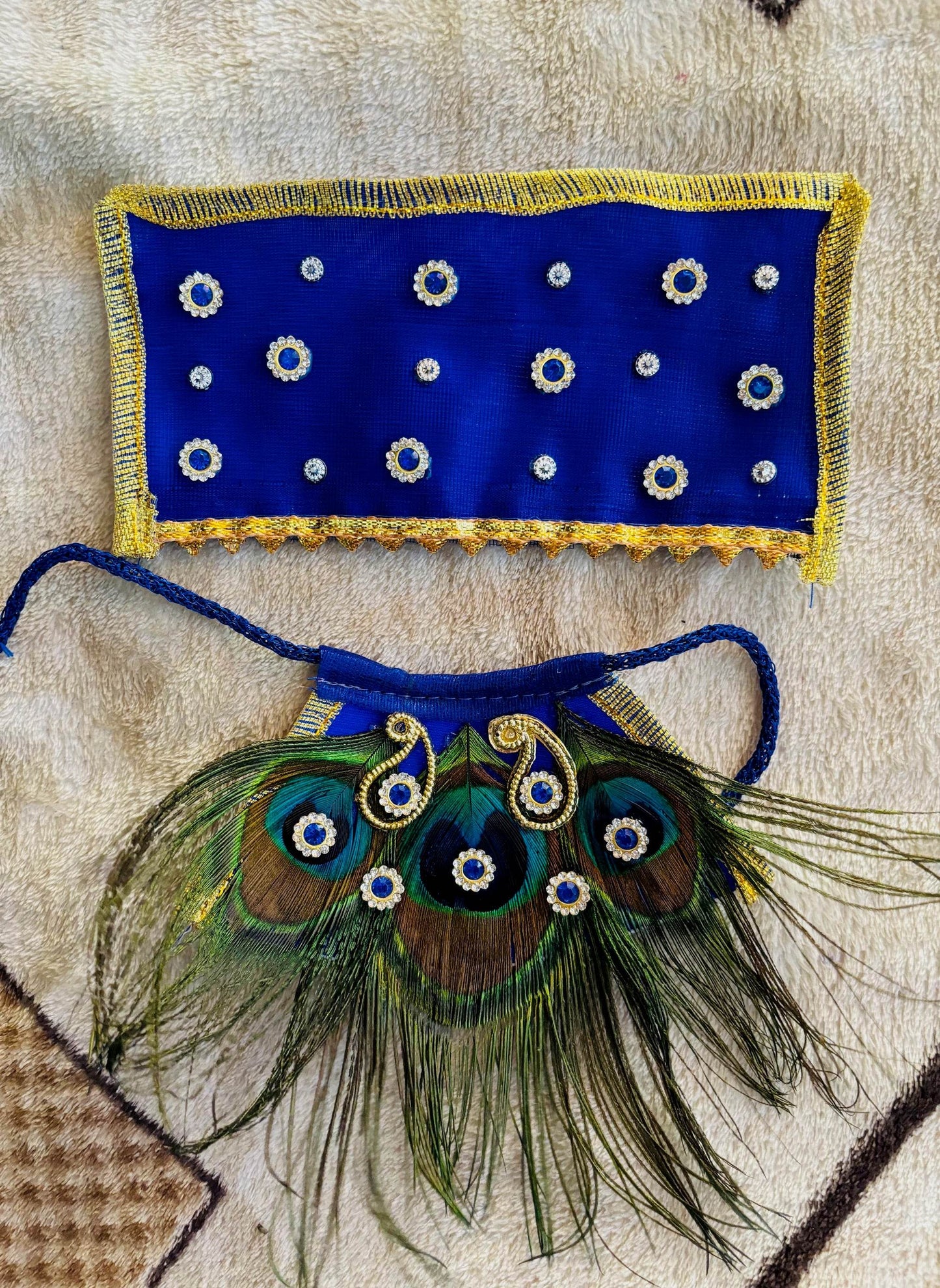  Morpankh Lehanga Chunri Choli for Mata Rani Idol