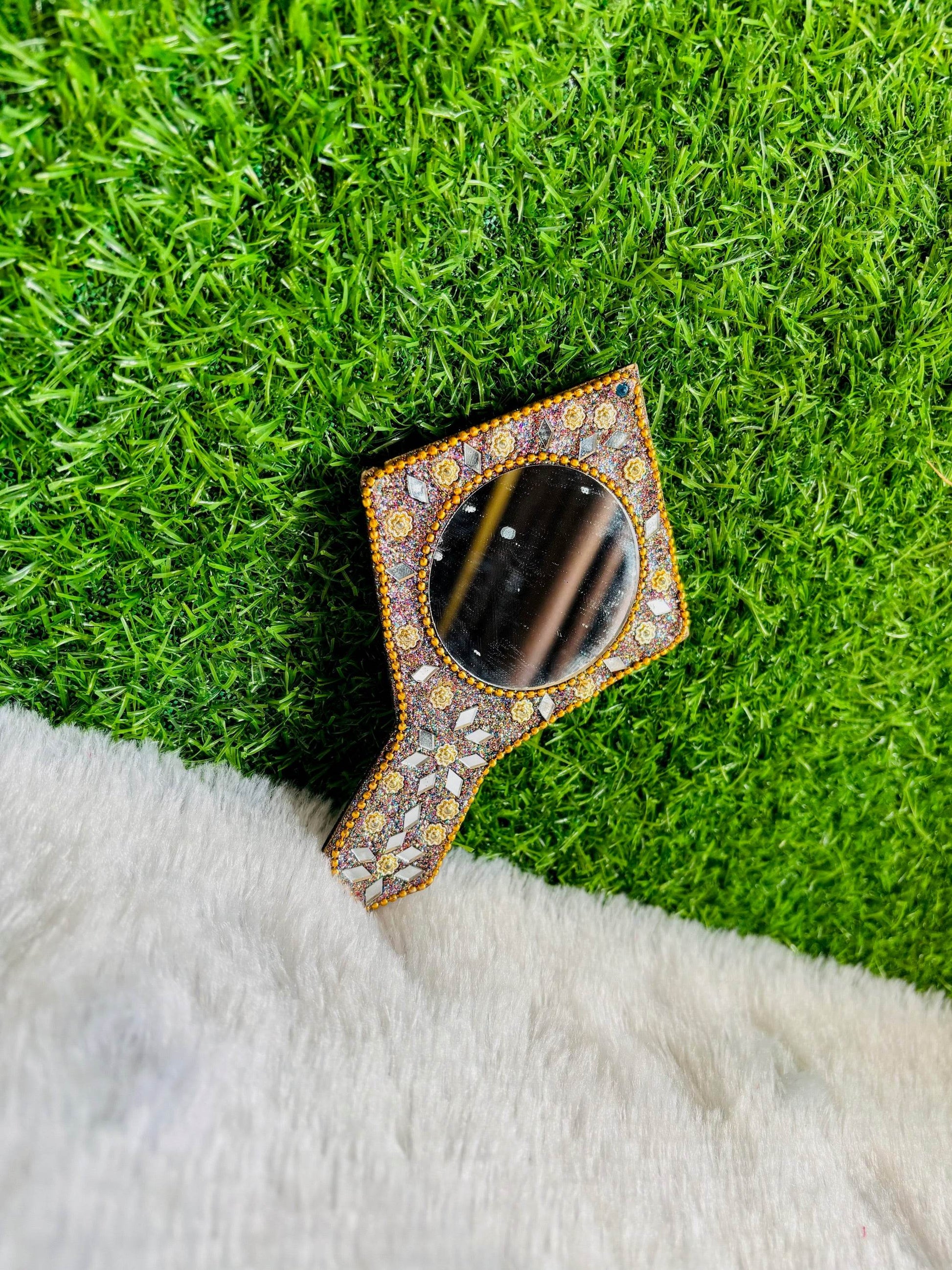  Mandir Mirror for Kanha Ji Idol