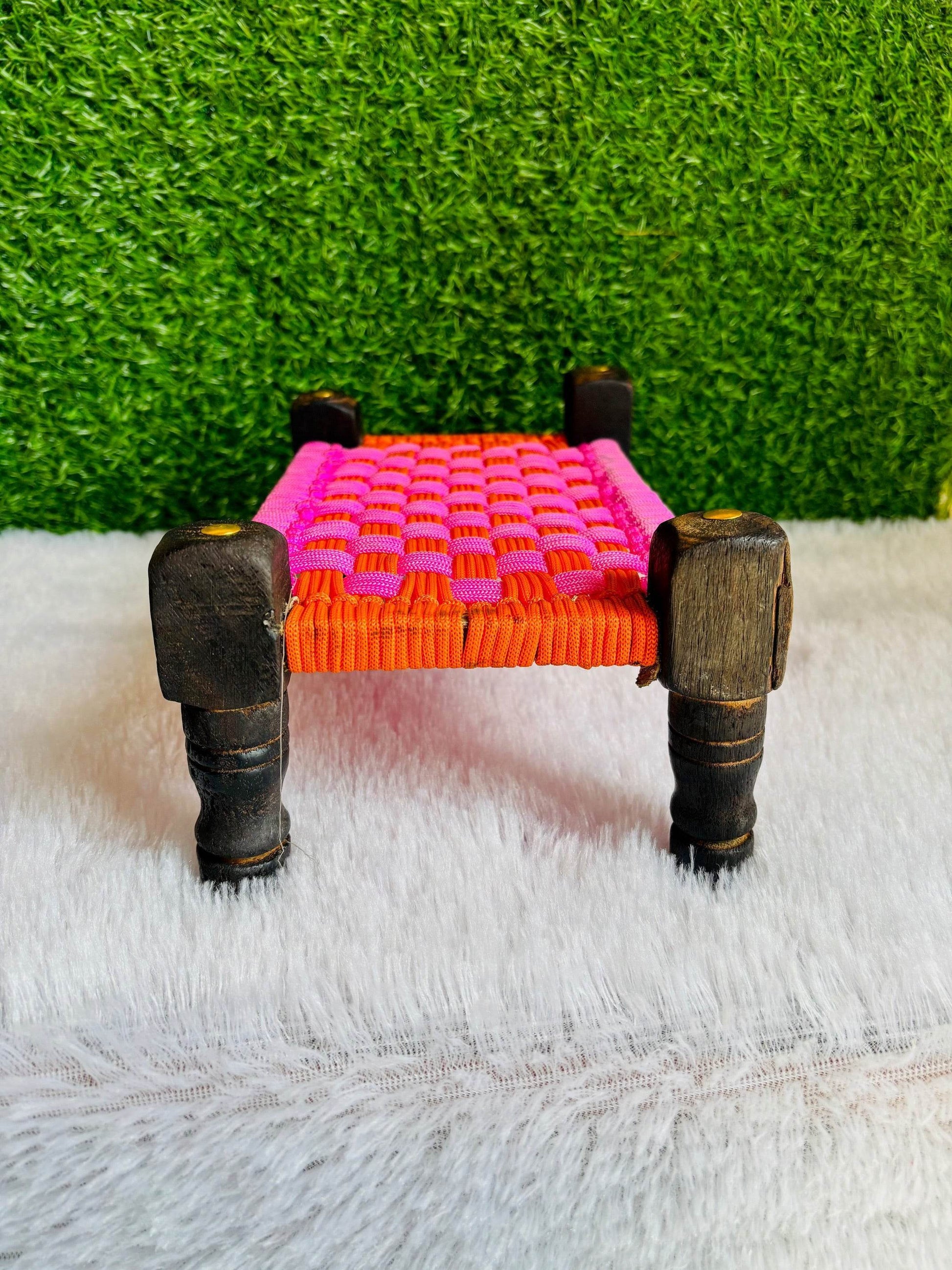  Wooden Khaat Charpai for Laddu Gopal Ji