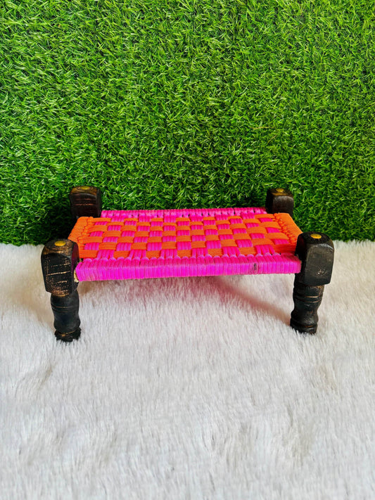 Wooden Khaat for your Laddu ji - Vrindahaat