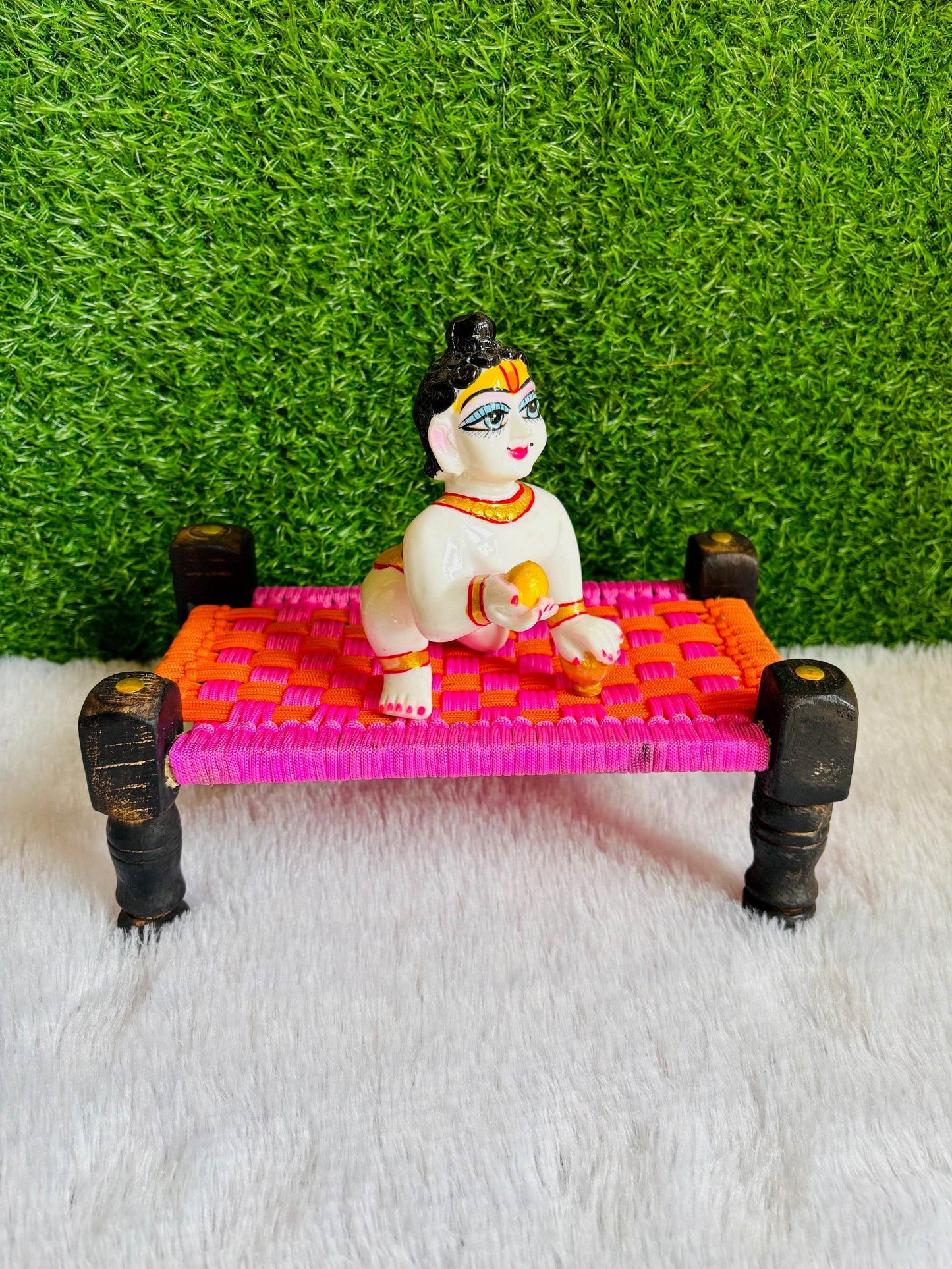  Traditional Charpai for Bal Gopal
